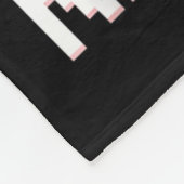 Merry Rizzmas 67 Knitted Sweater Sungles Funny  Fleece Deken (Hoek)