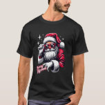 Merry Rizzmas Funny Christmas Rizz Santa Claus Hol T-shirt<br><div class="desc">Vrolijk Rizzmas Grappig Kerstfeest Rizz Kerstman Vakantie</div>