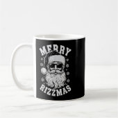 Merry Rizzmas Funny Christmas Santa Claus Happy Ch Koffiemok (Links)