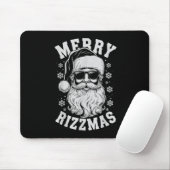 Merry Rizzmas Funny Christmas Santa Claus Happy Ch Muismat (Met muis)