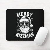 Merry Rizzmas Funny Christmas Santa Claus Happy Ch Muismat (Met muis)