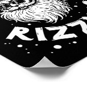 Merry Rizzmas Kids Teens School Funny Christmas Sa Poster (Hoek)