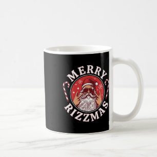 Merry Rizzmas Kinder Tiener School Funny Christmas Koffiemok