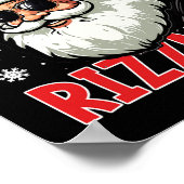 Merry Rizzmas Kinder Tiener School Funny Christmas Poster (Hoek)