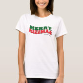 Merry Rizzmas Retro Family Matching Christmas T-shirt (Voorkant)