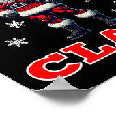 Merry Rizzmas Sigmas Claus Kinder Funny Merry Chri Poster (Hoek)