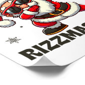 Merry Rizzmas Sigmas Skibidi Rizzmas Christmas Riz Poster (Hoek)