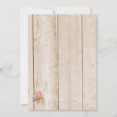 Merry! Rustic Barnwood Three Photo Holiday (Achterkant)