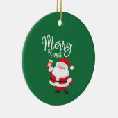 Merry Rx-mas Keramisch Ornament (Rechts)