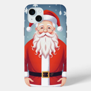Merry Santa Claus iPhone 15 Mini Hoesje