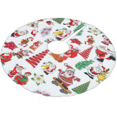 Merry Santa Claus Kerstboom Rok (Gekanteld)