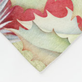 Merry Santa Clause | WATERVERF Fleece Deken (Hoek)