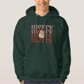 Merry santa hoodie (Voorkant)
