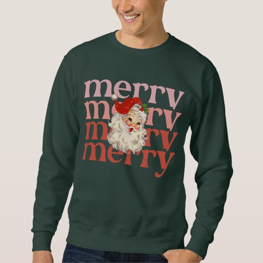 Merry santa kermas trui (Voorkant)