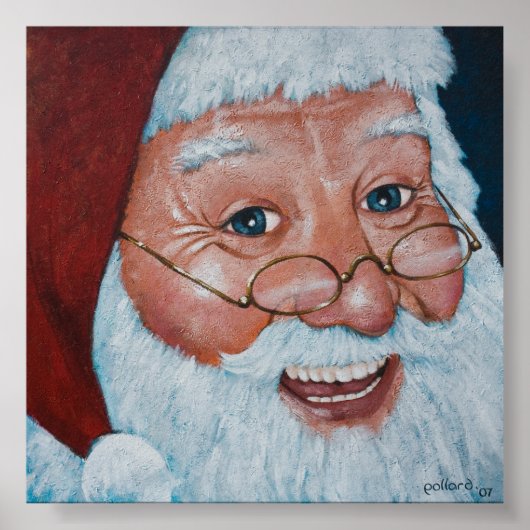 Merry Santa Poster (Voorkant)