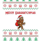 Merry Sasquatchmas Ugly Christmas Pattern Trui