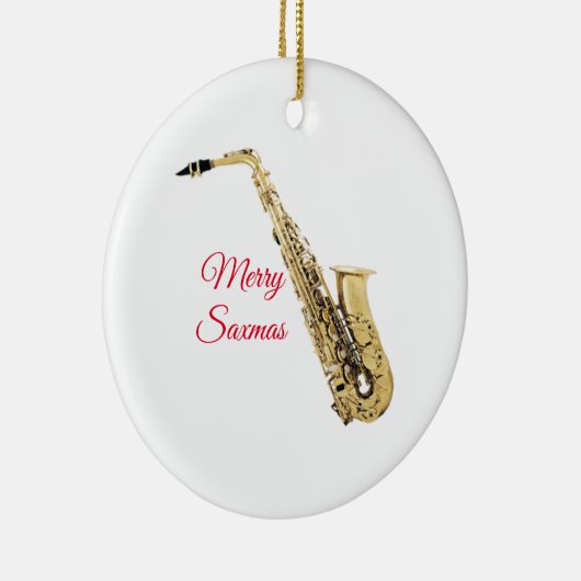 Merry Saxmas Ornament (Rechts)