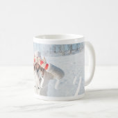 Merry Script Eenvoudige en moderne volledige fotol Koffiemok (Voorkant rechts)