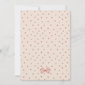 Merry Script Elegante Chic Christmas Bow Arch Foto Feestdagenkaart (Achterkant)