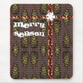 Merry Season Pine Cone Mousemat Muismat (Voorkant)