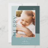 Merry Shades | Verticale foto Feestdagenkaart (Voorkant)