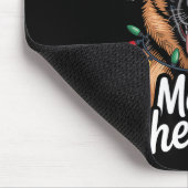 Merry Shepmas German Shepherd Christmas Lights Hum Muismat (Hoek)