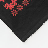 Merry Shrimpmas Funny Shrimp Ugly Christmas Sweate Fleece Deken (Hoek)