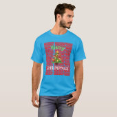 Merry Shrimpmas T-shirt (Voorkant volledig)
