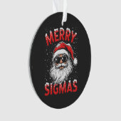 Merry Sigmas Funny Gen Alpha Middelbare School Ker Ornament (voorkant)