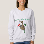 Merry Sloth-mas. Sweatshirt (Voorkant)