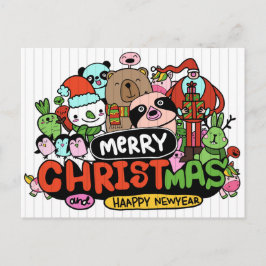 Merry Slothmas Briefkaart