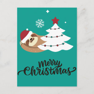 Merry Slothmas Briefkaart