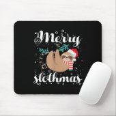 Merry Slothmas Christmas Pajama For Sloth Lovers Muismat (Met muis)