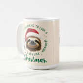 Merry Slothmas, Coffee Mug Koffiemok (Voorkant links)