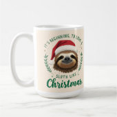 Merry Slothmas, Coffee Mug Koffiemok (Links)
