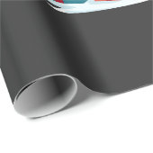 Merry Slothmas cute Christmas sloth Santa hat Xmas Cadeaupapier (Rol Hoek)