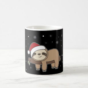 Merry Slothmas Funny Sloth voor kerstcadeau Mu Koffiemok