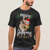 Merry Slothmas Kerstmis Pajama voor Sloth Lovers T-shirt (Voorkant)