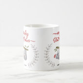 Merry Slothmas Sloth Geïnspireerd Gepersonaliseerd Koffiemok (Center)