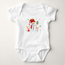 Merry Snowman en Bright Baby Rendieren