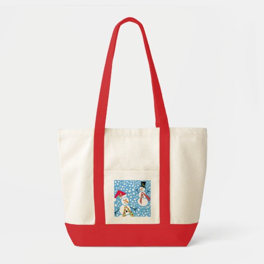 Merry Snowman Impulse bag Tote Bag (Voorkant)