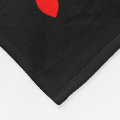 Merry Spudmas Funny Tato Santa Holiday Lights Chri Fleece Deken (Hoek)