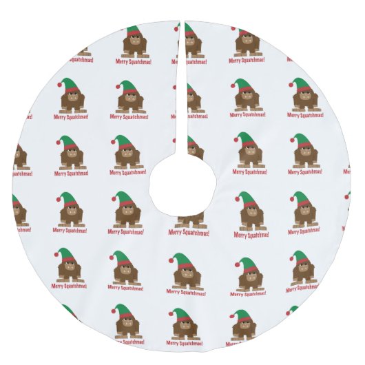 Merry Squatchmas! Kerstboom Rok (Voorkant)