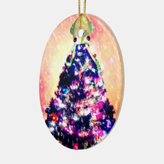 Merry Squid mas Squid Kerstmis Ornament (Links)