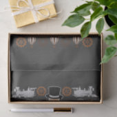 Merry Steampunk Kerstmis Ugly Xmas Tissuepapier (Geschenk)