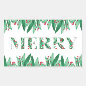 MERRY sticker (Voorkant)
