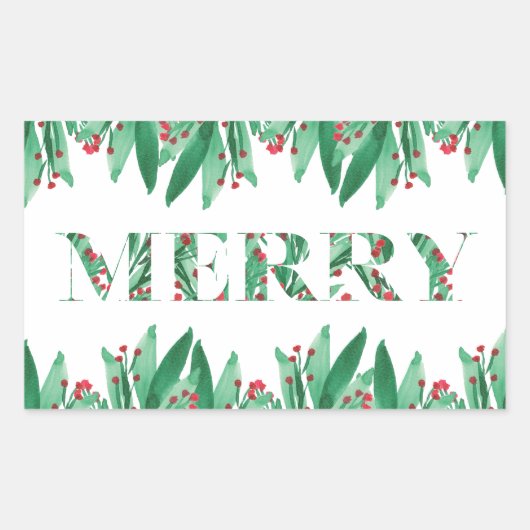 MERRY sticker (Voorkant)