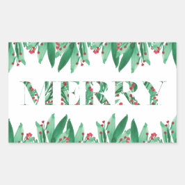 MERRY sticker