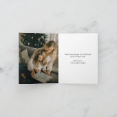 Merry Stressmas Rudolph-kerstfotokaart Feestdagen Kaart (Binnen)