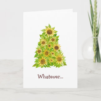 Merry Sunflower Wat voor Kaart ook